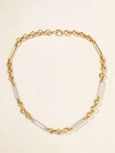 Foundrae 18-karat Gold Diamond Necklace | Thumbnail 4