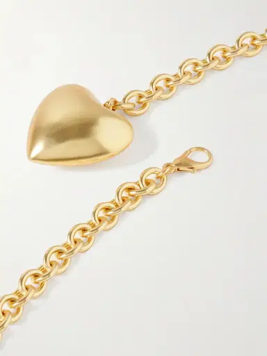 Roxanne Assoulin Heart & Soul Gold-tone Necklace | Thumbnail 3 Roxanne Assoulin Heart & Soul Gold-tone Necklace | Thumbnail 3