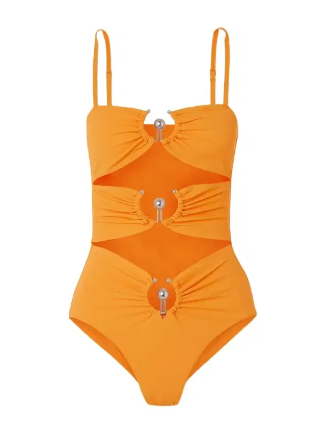 Cutout Embellished Swimsuit