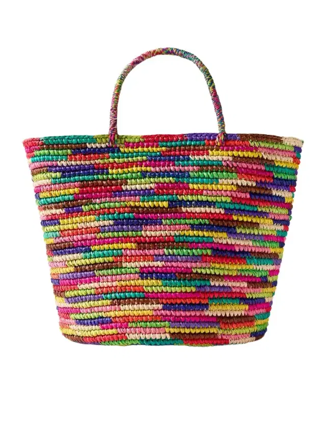 Large Straw Tote