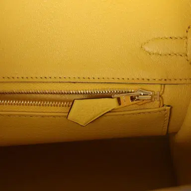 HERMÈS Hermes Birkin 25 Jaune de Naples Togo Gold Hardware | Thumbnail 9 HERMÈS Hermes Birkin 25 Jaune de Naples Togo Gold Hardware | Thumbnail 9