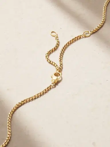 David Yurman Stax 18-karat Gold Diamond Necklace | Thumbnail 3