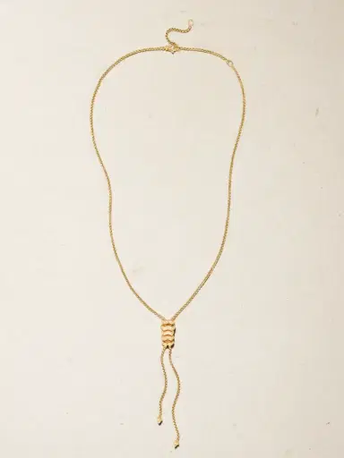 David Yurman Stax 18-karat Gold Diamond Necklace | Thumbnail 4