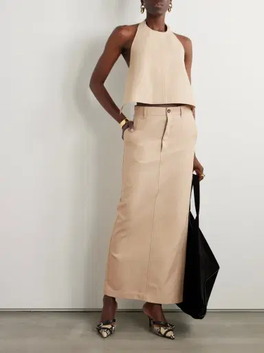 Wardrobe.NYC Cotton-drill Maxi Skirt | Thumbnail 2