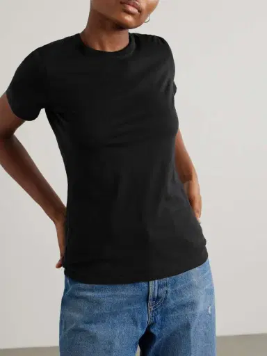 Nili Lotan Mariela Cotton-jersey T-shirt | Thumbnail 3 Nili Lotan Mariela Cotton-jersey T-shirt | Thumbnail 3