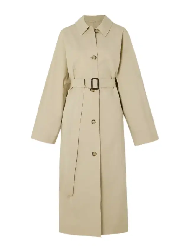 Organic Cotton And Silk-blend Trench Coat