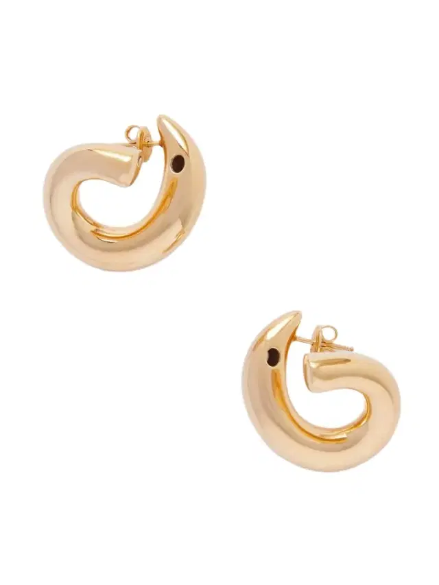 Sardine Gold-plated Earrings