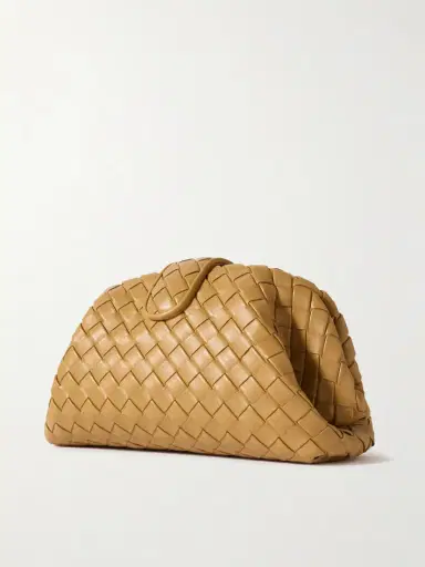 Bottega Veneta Lauren 1980 Teen Small Intrecciato Leather Clutch | Thumbnail 3