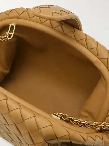 Bottega Veneta Lauren 1980 Teen Small Intrecciato Leather Clutch | Thumbnail 5