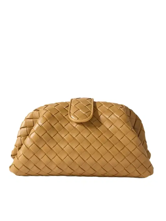 Lauren 1980 Teen Small Intrecciato Leather Clutch