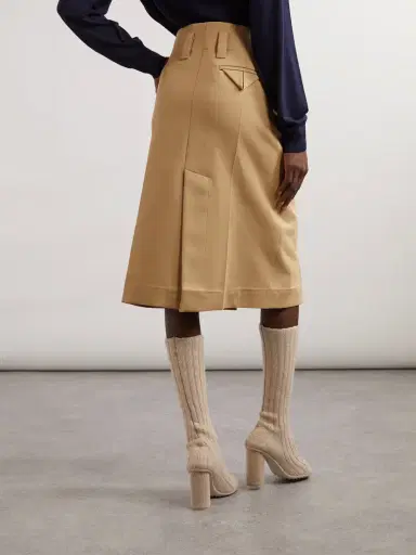 Bottega Veneta Cotton-canvas Skirt | Thumbnail 3 Bottega Veneta Cotton-canvas Skirt | Thumbnail 3