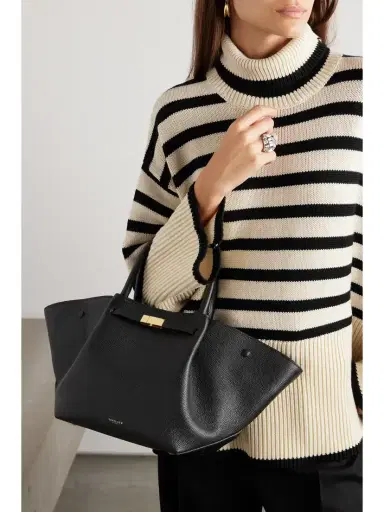 DeMellier The New York Midi Textured-leather Tote | Thumbnail 2