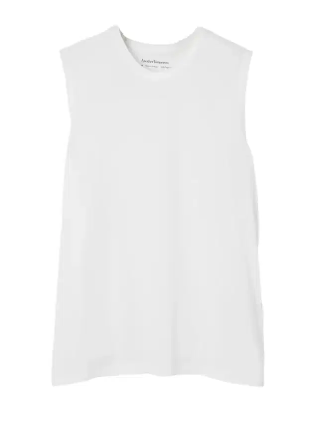 Organic Cotton-jersey Tank Top