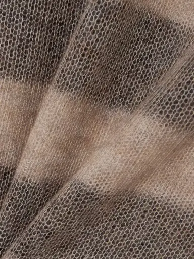 Brunello Cucinelli Striped Mohair-blend Sweater | Thumbnail 4