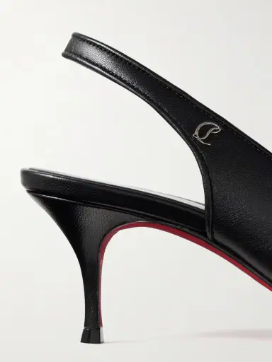 Christian Louboutin Sporty Kate 45 Leather Slingback Pumps | Thumbnail 4 Christian Louboutin Sporty Kate 45 Leather Slingback Pumps | Thumbnail 4