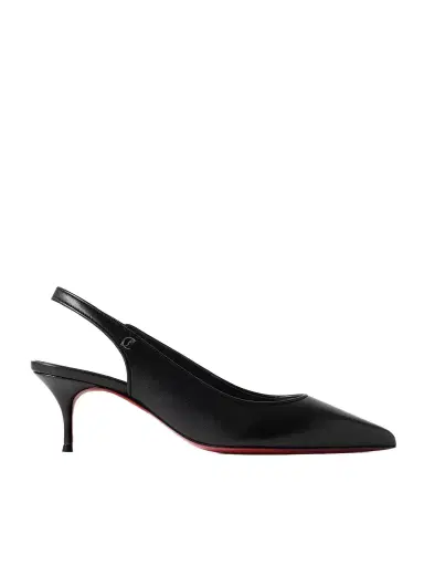 Christian Louboutin Sporty Kate 45 Leather Slingback Pumps | Thumbnail 1 Christian Louboutin Sporty Kate 45 Leather Slingback Pumps | Thumbnail 1