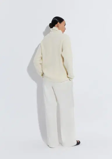 Lapointe Cashmere Silk Turtleneck | Thumbnail 2 Lapointe Cashmere Silk Turtleneck | Thumbnail 2