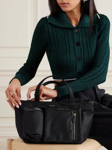 Anya Hindmarch Leather-trimmed Econyl® Tote Bag | Thumbnail 2