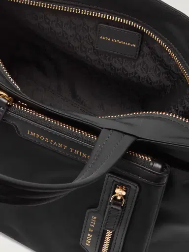 Anya Hindmarch Leather-trimmed Econyl® Tote Bag | Thumbnail 5