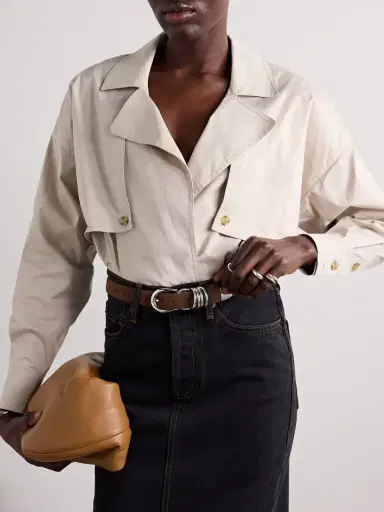 Déhanche Hollyhock Suede Belt | Thumbnail 2