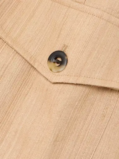 Loro Piana Pleated Textured-silk Cargo Shorts | Thumbnail 4 Loro Piana Pleated Textured-silk Cargo Shorts | Thumbnail 4