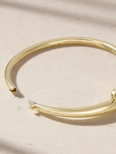 Jennifer Meyer Double Dome 18-karat Gold Bangle | Thumbnail 3 Jennifer Meyer Double Dome 18-karat Gold Bangle | Thumbnail 3