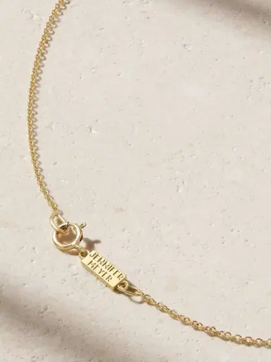 Jennifer Meyer 3-prong 18-karat Gold Diamond Necklace | Thumbnail 3