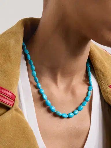 JIA JIA Gold Turquoise Necklace | Thumbnail 2 JIA JIA Gold Turquoise Necklace | Thumbnail 2