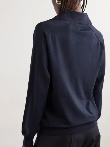 Bottega Veneta Wool Polo Shirt | Thumbnail 4 Bottega Veneta Wool Polo Shirt | Thumbnail 4