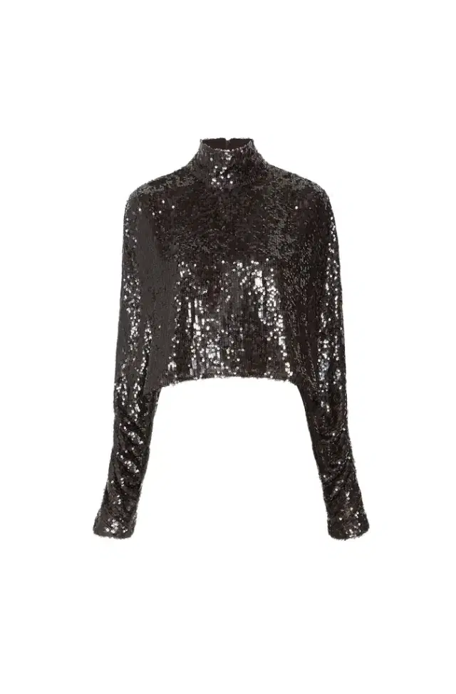 Sequin Caftan Top