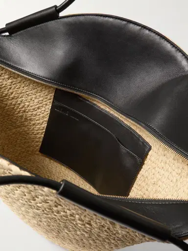 Loewe Paseo Large Leather-trimmed Raffia Tote | Thumbnail 5 Loewe Paseo Large Leather-trimmed Raffia Tote | Thumbnail 5