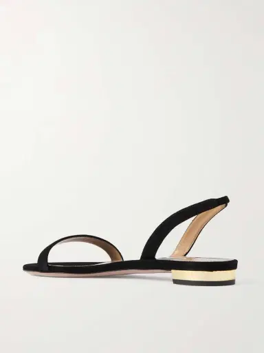 Aquazzura So Nude Suede Slingback Sandals | Thumbnail 3 Aquazzura So Nude Suede Slingback Sandals | Thumbnail 3