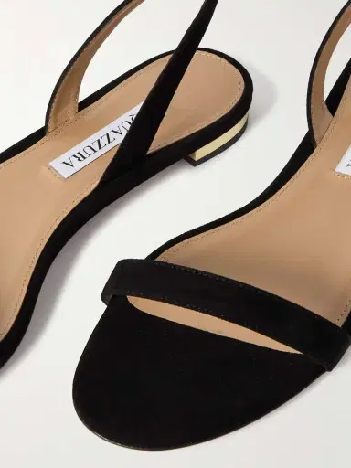Aquazzura So Nude Suede Slingback Sandals | Thumbnail 4 Aquazzura So Nude Suede Slingback Sandals | Thumbnail 4