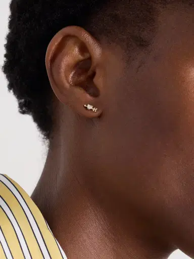 Anita Ko Cupid's Arrow 18-karat Gold Diamond Single Earring | Thumbnail 2 Anita Ko Cupid's Arrow 18-karat Gold Diamond Single Earring | Thumbnail 2