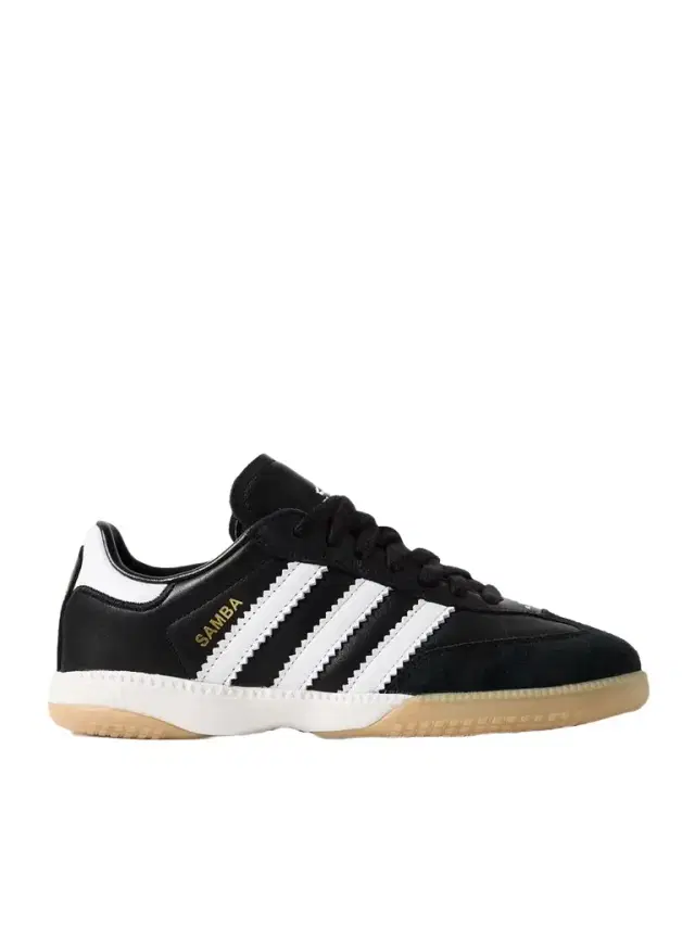 Samba Mn Suede-trimmed Leather Sneakers