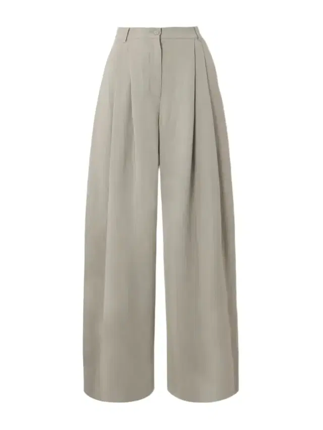 Piper Pleated Twill Wide-leg Pants