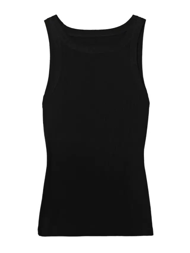 Nili Lotan Jennifer Ribbed Cotton-jersey Tank