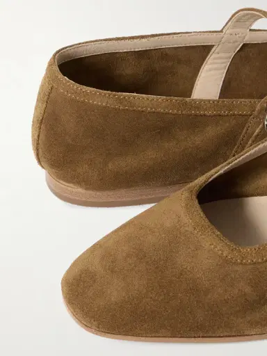Le Monde Béryl Suede Mary Jane Ballet Flats | Thumbnail 4 Le Monde Béryl Suede Mary Jane Ballet Flats | Thumbnail 4