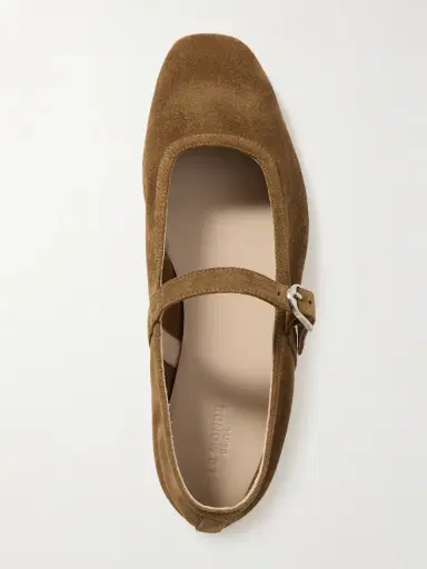 Le Monde Béryl Suede Mary Jane Ballet Flats | Thumbnail 5 Le Monde Béryl Suede Mary Jane Ballet Flats | Thumbnail 5