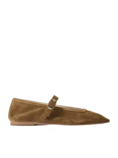 Le Monde Béryl Suede Mary Jane Ballet Flats | Thumbnail 1 Le Monde Béryl Suede Mary Jane Ballet Flats | Thumbnail 1