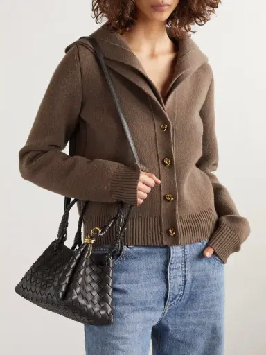 Bottega Veneta Parachute Small Intrecciato Leather Shoulder Bag | Thumbnail 2
