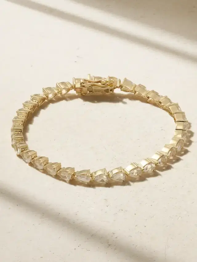 14-karat Gold Topaz Bracelet