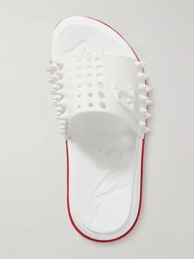 Christian Louboutin Take It Easy Donna Spiked Rubber Slides | Thumbnail 5 Christian Louboutin Take It Easy Donna Spiked Rubber Slides | Thumbnail 5