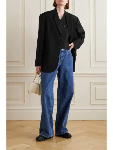 The Frankie Shop Gelso Oversized Tencel Lyocell-blend Blazer | Thumbnail 2