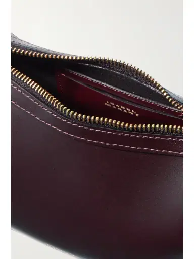 Isabel Marant Oskan Moon Studded Leather Shoulder Bag | Thumbnail 5