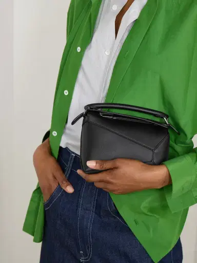 Loewe Puzzle Edge Mini Textured-leather Shoulder Bag | Thumbnail 6 Loewe Puzzle Edge Mini Textured-leather Shoulder Bag | Thumbnail 6