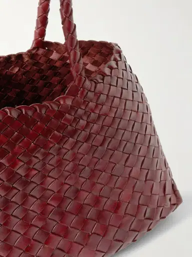 Dragon Diffusion Santa Croce Big Woven Leather Tote Bag | Thumbnail 4 Dragon Diffusion Santa Croce Big Woven Leather Tote Bag | Thumbnail 4