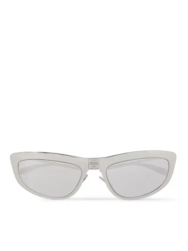 Givenchy Mirrored D-Frame Silver-Tone Sunglasses - Men