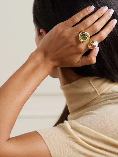 Mason and Books Nautilus 14-karat Gold, Prasiolite And Diamond Ring | Thumbnail 5 Mason and Books Nautilus 14-karat Gold, Prasiolite And Diamond Ring | Thumbnail 5