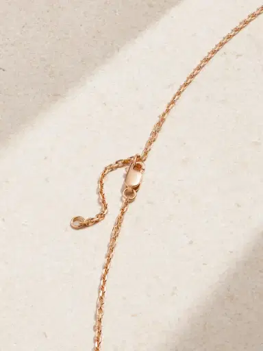 Repossi Antifer 18-karat Rose Gold, Malachite And Diamond Necklace | Thumbnail 3 Repossi Antifer 18-karat Rose Gold, Malachite And Diamond Necklace | Thumbnail 3
